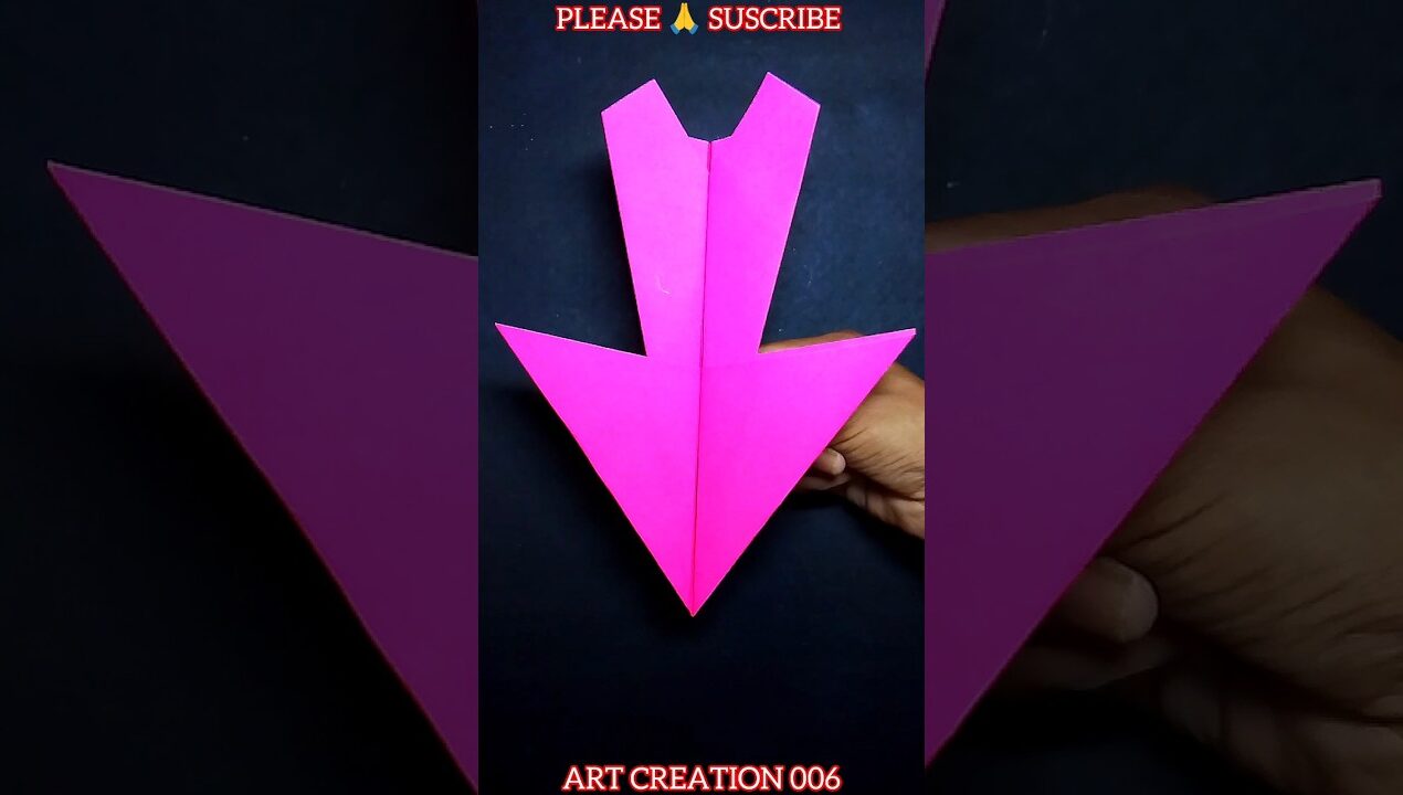 best paper plane idea easy craft #viralshorts #plane
