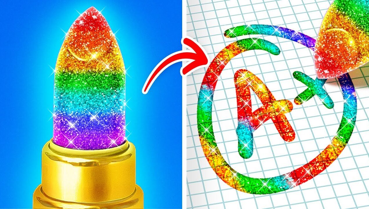 Rainbow hacks and crafts || Colorful DIY Ideas for Everyone
