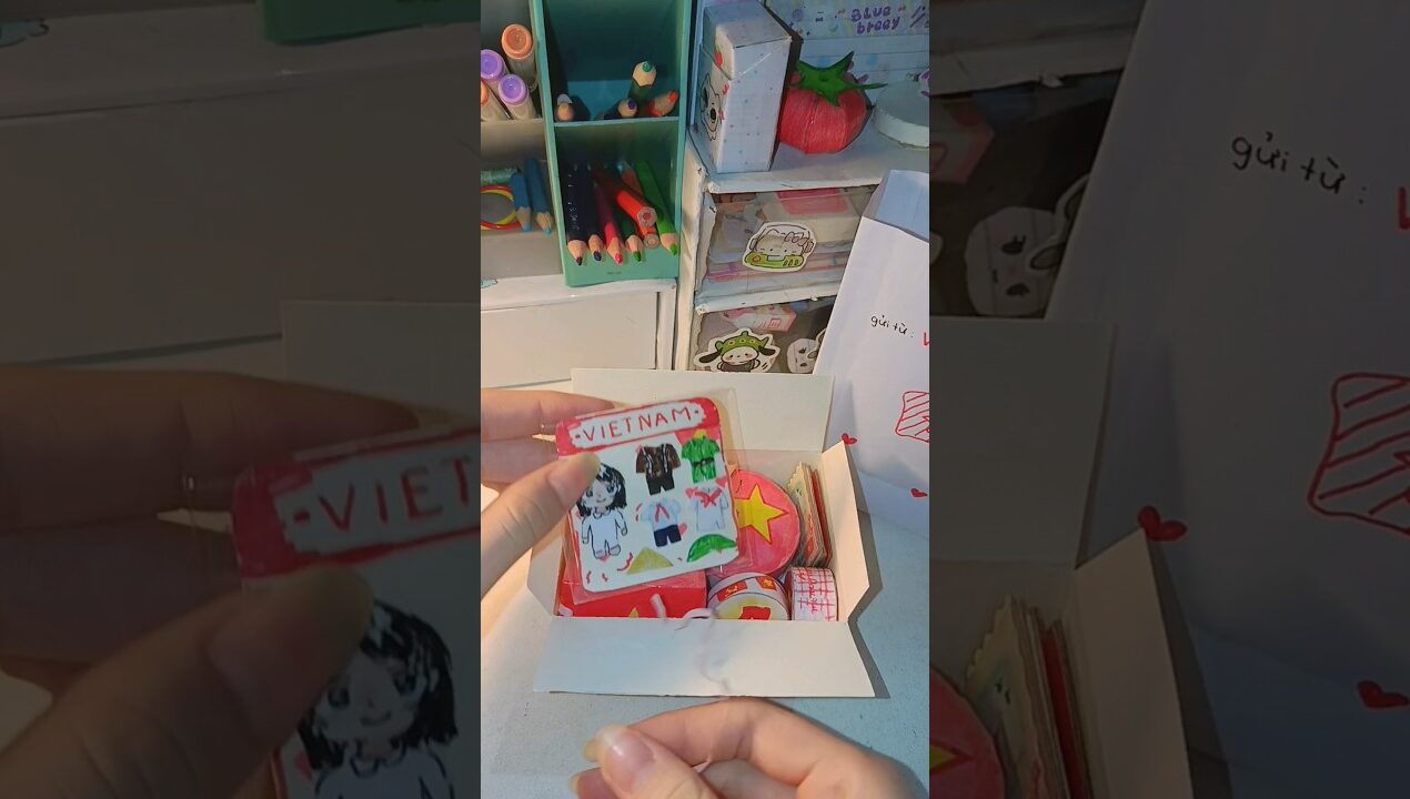 UNBOXING hàng siêu ý nghĩa,mãi trong🫶🇻🇳🥰 #diy #handmade #goihang