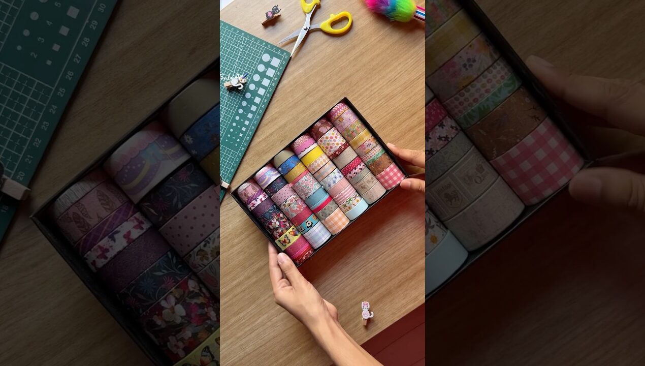 🥳Washitape IDEAS? 🤯  #Sabia.the.artist #washitape #shorts