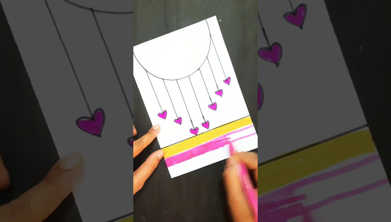 Easy Mother's Day Card  #shorts #diy #mothersday #trending #craft #cards #viralshorts