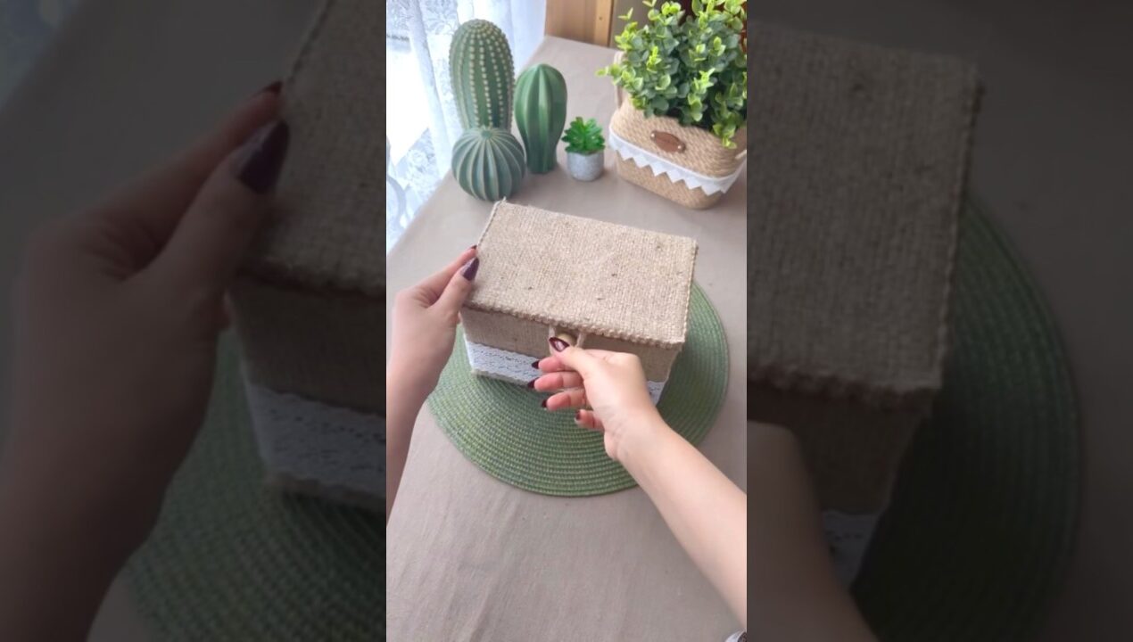 You'll Never Throw Away Cardboard Boxes After Watching This!  #diy #diyhomedecor