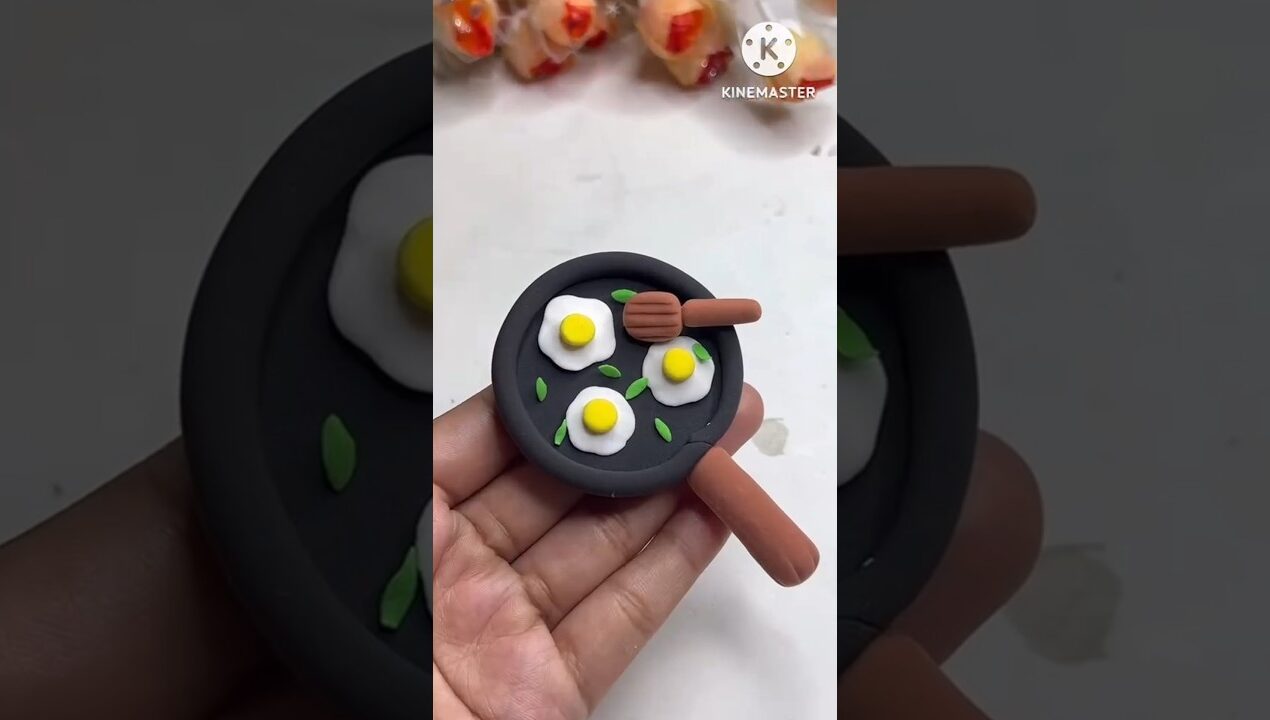 DIY idea 💕 Super clay diye dim vaji korlam 😊#trend  #shots #painting #shots