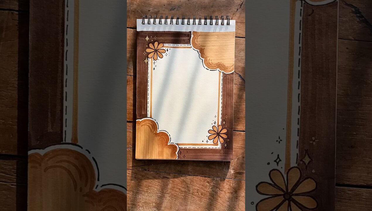 front page idea aesthetic 🍂#shorts #aesthetic #frontpage #diy #shortvideo #diy #satisfying #art #yt