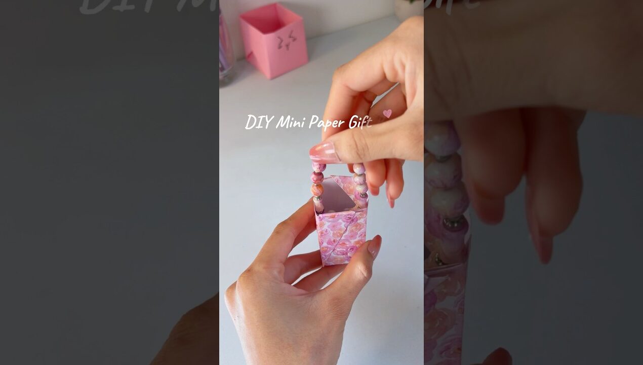 Cute Mini Paper Bag | Gift Ideas🎀
