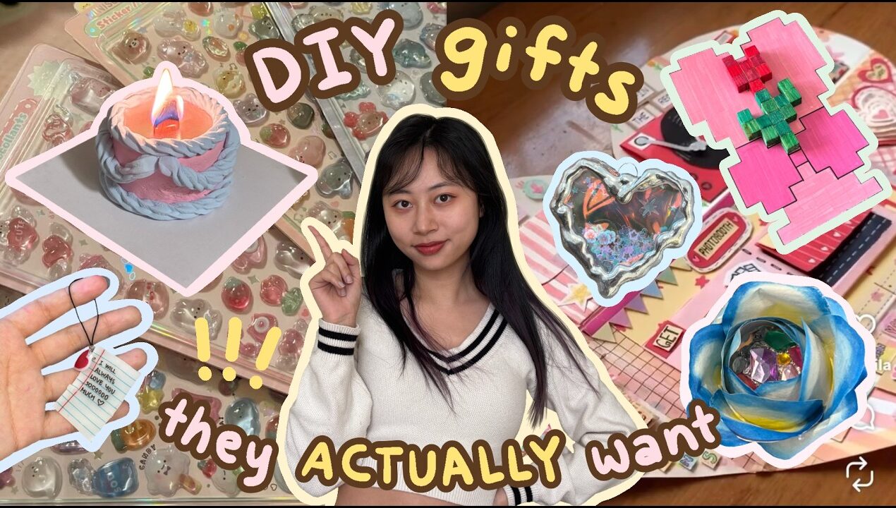 10 DIY gift ideas they ACTUALLY want *ੈ✩‧₊˚ using things you already have at home!