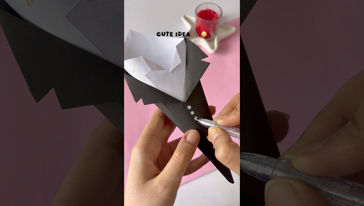 DIY Father’s Day Gift ideas using paper sheets 👔✨