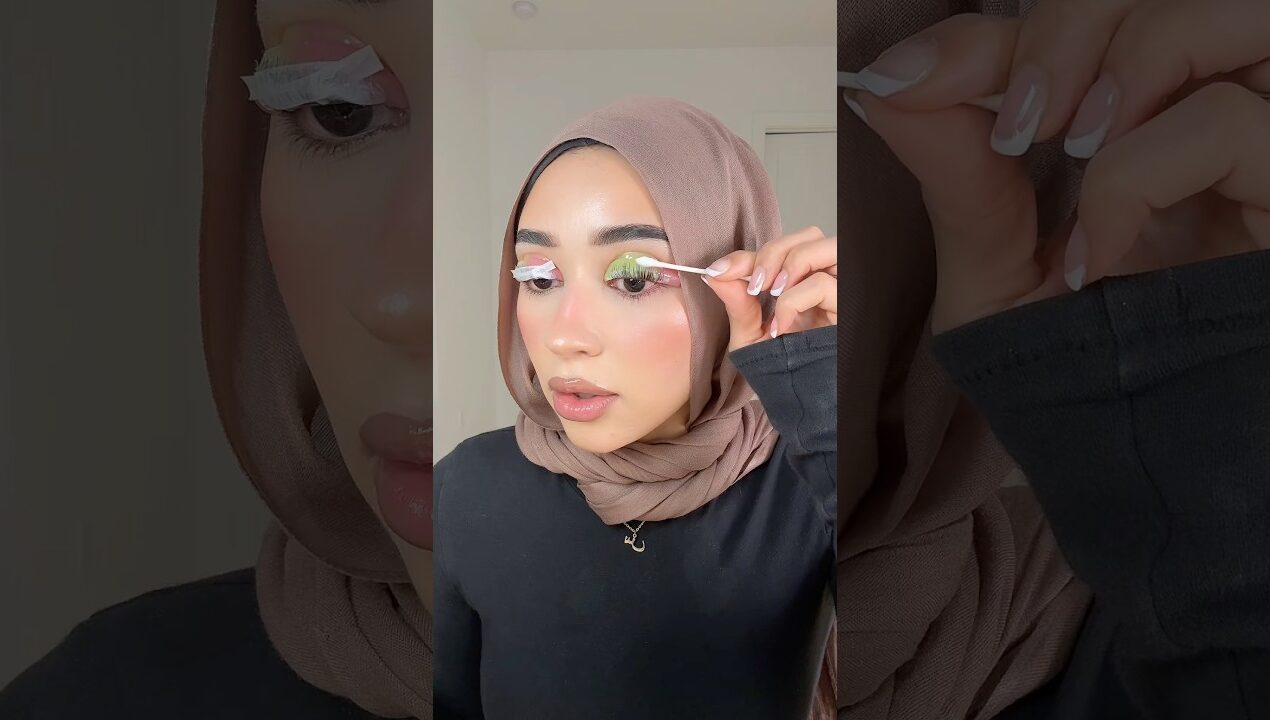 Do a Korean lash lift with me 🤍 #diy #beauty #beautytips