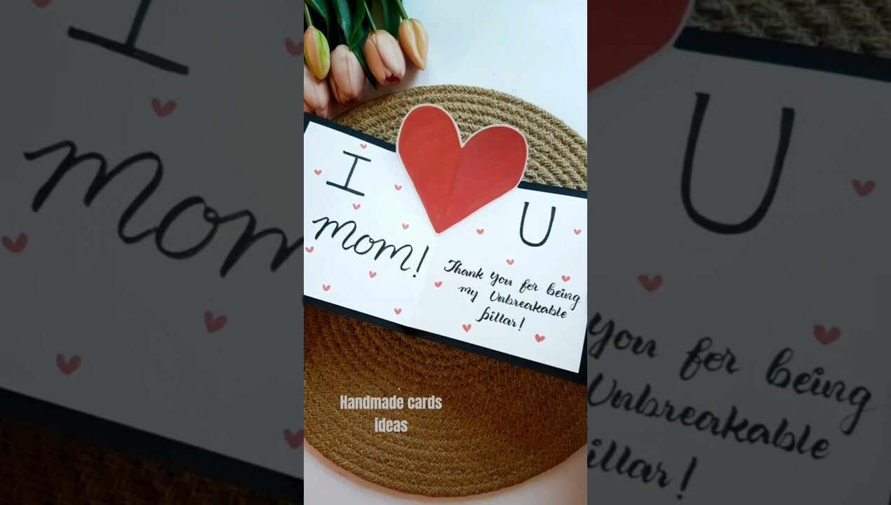 DIY Mother's Day POP-UP Card Idea | Handmade Mother's day greeting card