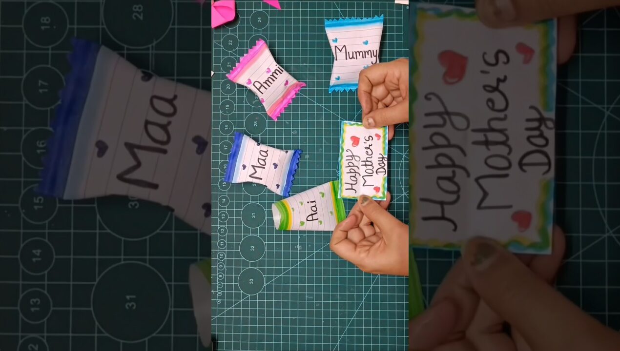 😘DIY Mother's day Gift ideas#shorts#diy#maa#motherlove#chocolate#handmade#ytshorts#mothersdayspecial