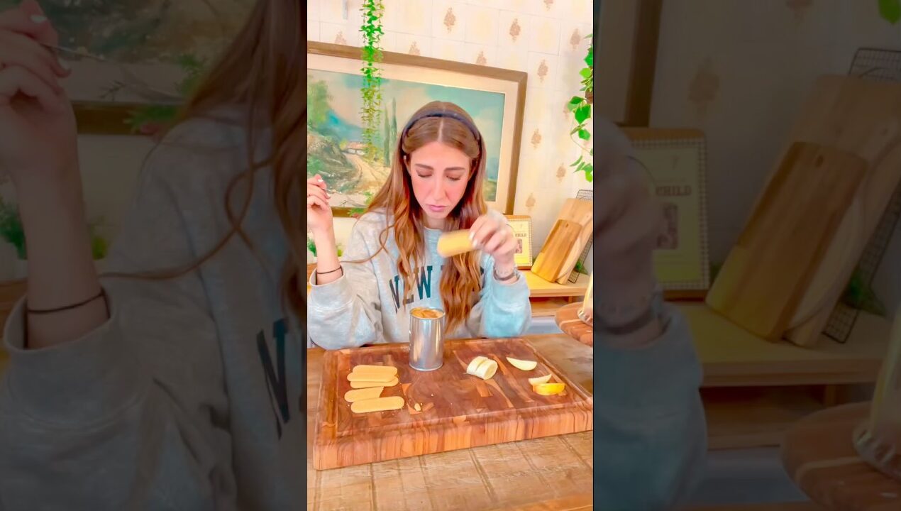 Doce de leite caseiro 🥛🌿🍎🍌 #food #diy #baking #sweet #snack (não abrir com a lata quente)