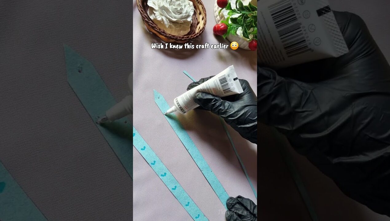 Brilliant Craft Idea with Single Sheet of Paper 😳