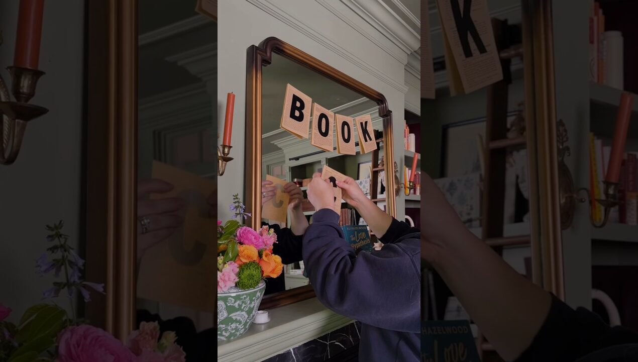 Book Club Night DIY ideas and Decor from At Home #bookclub #athomepartner