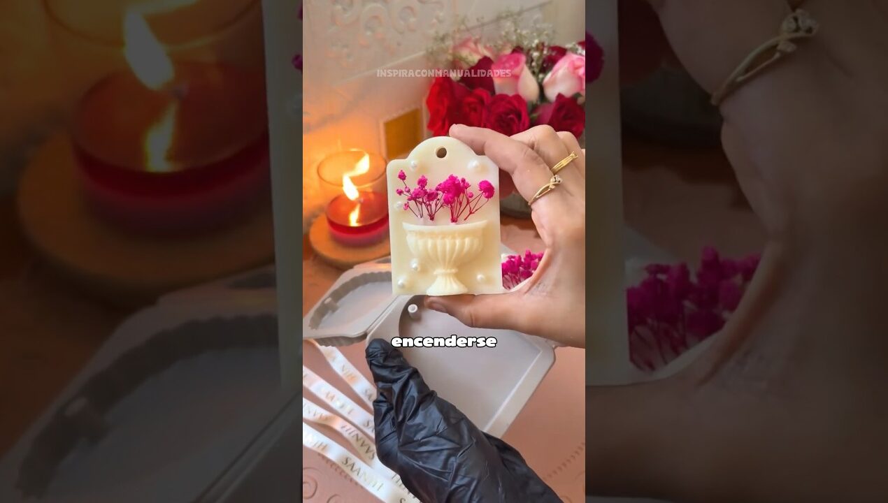 La vela que no necesita mecha🔥 #velas #velasaromaticas #candlemaking ##scentedcandle #diy #handmade