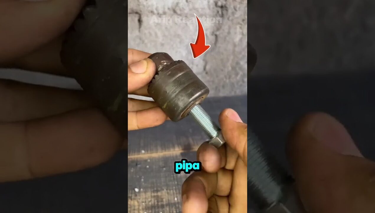 DIY Welding Holder from a Drill Chuck? This Actually Works 😳🔥#shorts