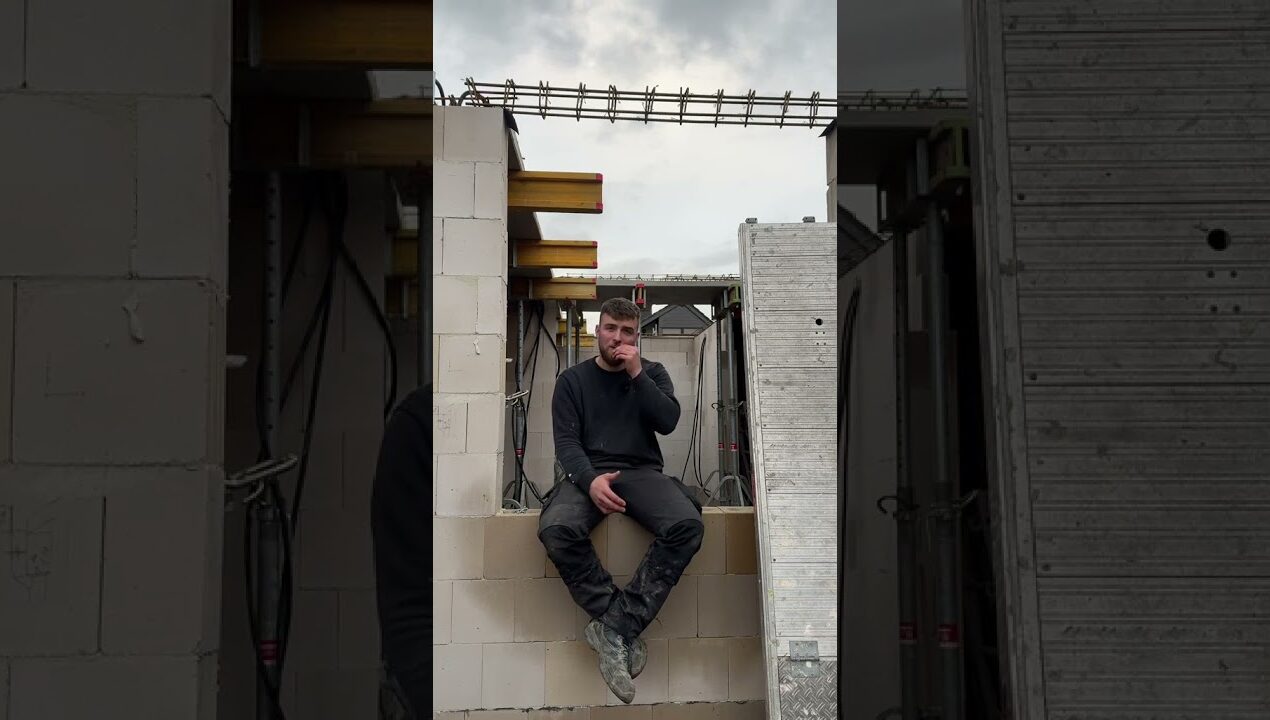 2150€ für einen Baucontainer!🫣 #baustelle #mauern #DIY #foru #neubau