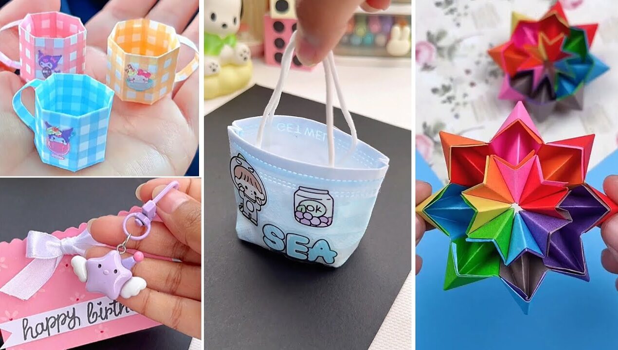 12  Craft Ideas / Miniature DIY / Organizers & Life saving Crafts / Pinterest Home decor
