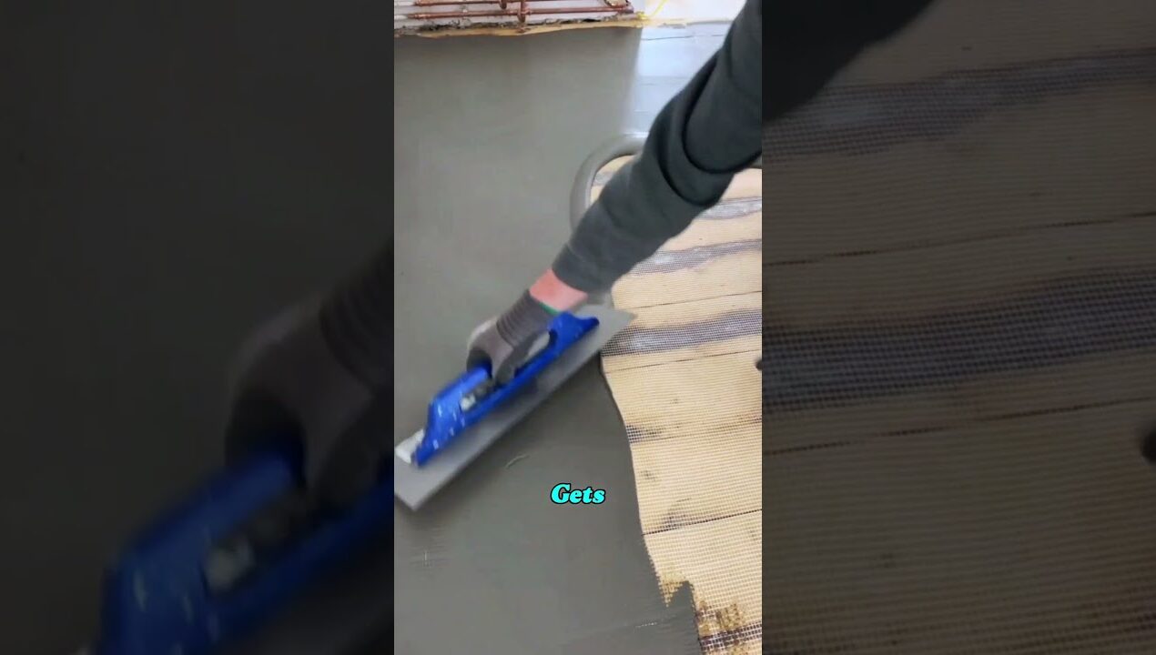 Save Your Old Parquet Floor Without Tearing It Out#Flooring#DIY#SelfLeveling#FixIt#BeforeAfter
