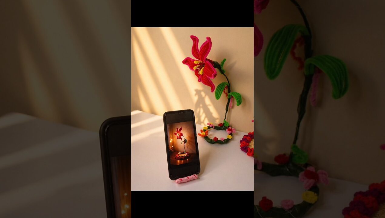 diy phone holder part2📸#shortsfeed#shorts#diy#craft#art#clayart#clay#video#craftidea#crafting