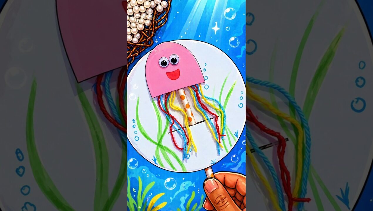 Paper kids Activities video idea/ Paper Craft idea for u.k.g students #ytshorts #craft #support#diy