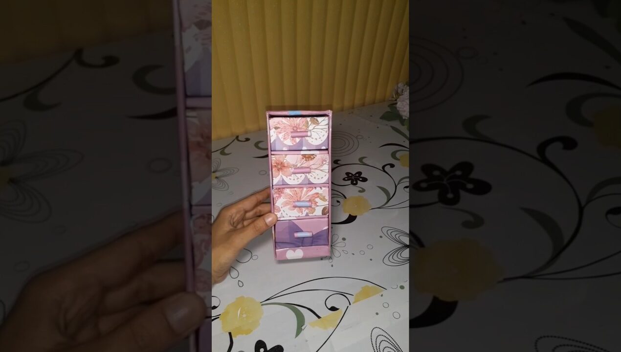Mini Drawer Craft Ideas #diy #craft #art #shortvideo #shortsviral #shorts #fyp #youtubeshorts