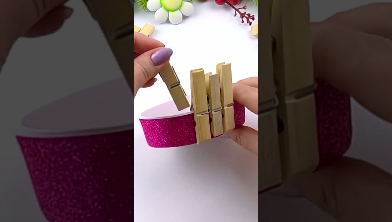 Simple Clothespin Idea You Can Use at Home #Shorts #DIY #Craft
