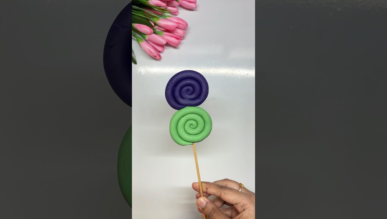 Easy candy clay craft ideas for kids #viral #trending #shorts #ytshorts