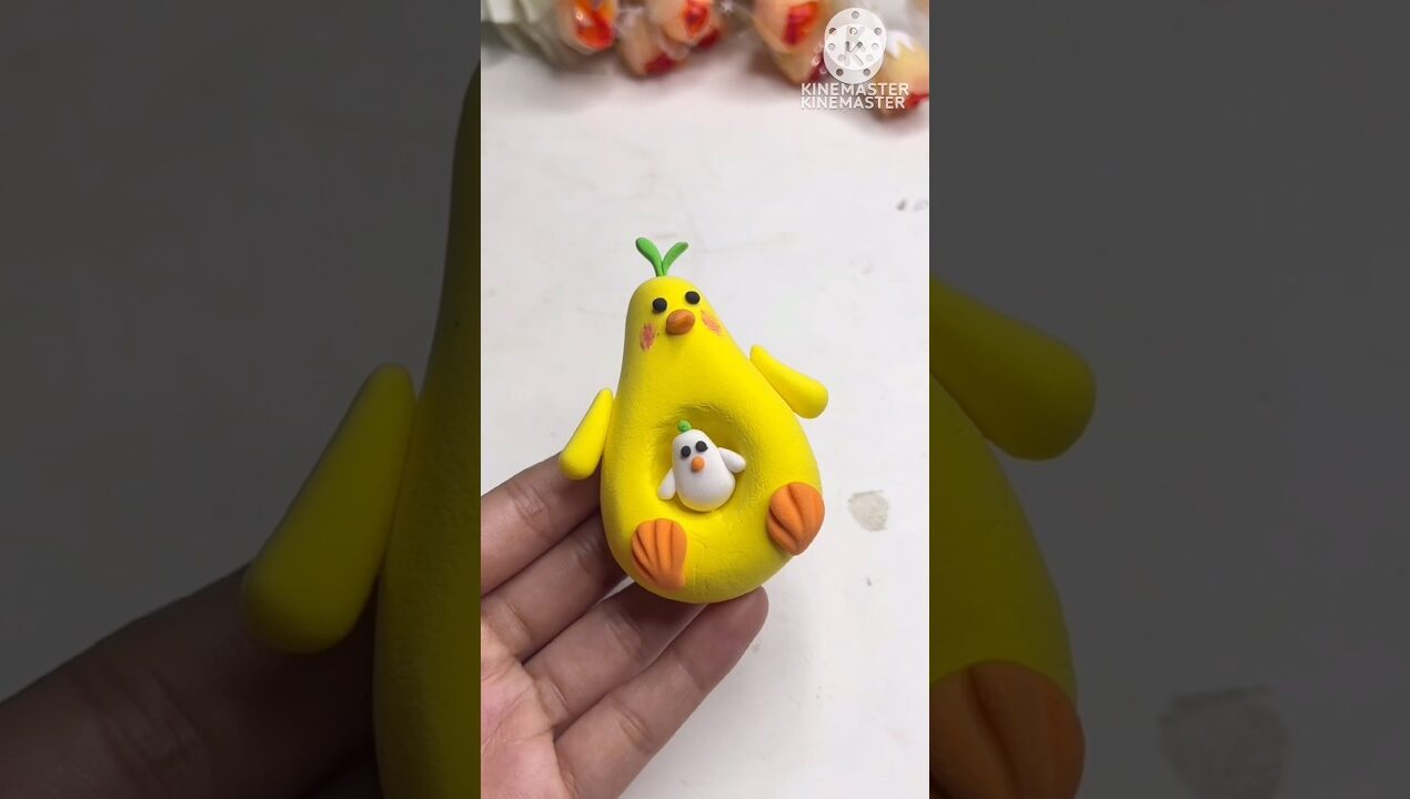 DIY idea 💡 super clay diye toys 🧸 banano 🌸#craft #trending #diy #music #art #youtubeshorts