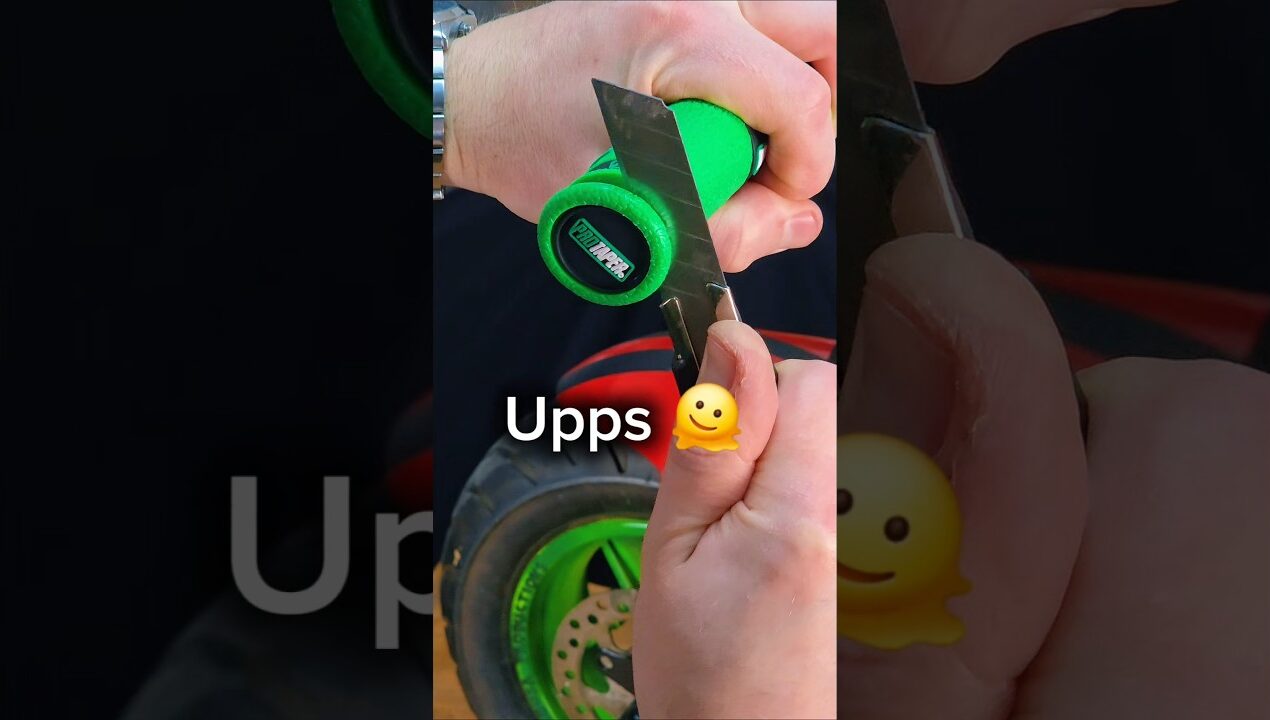 Schutz für die MTB Griffe 😎#mtb #ebikes #diy