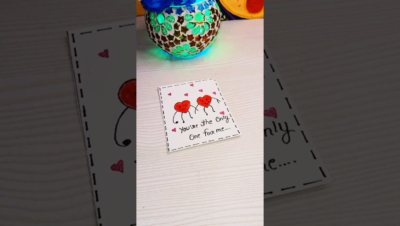 Handmade Card for you love ones 💞 #diyideas #shortsviral #craft #giftideas #unitedkingdom #brazil
