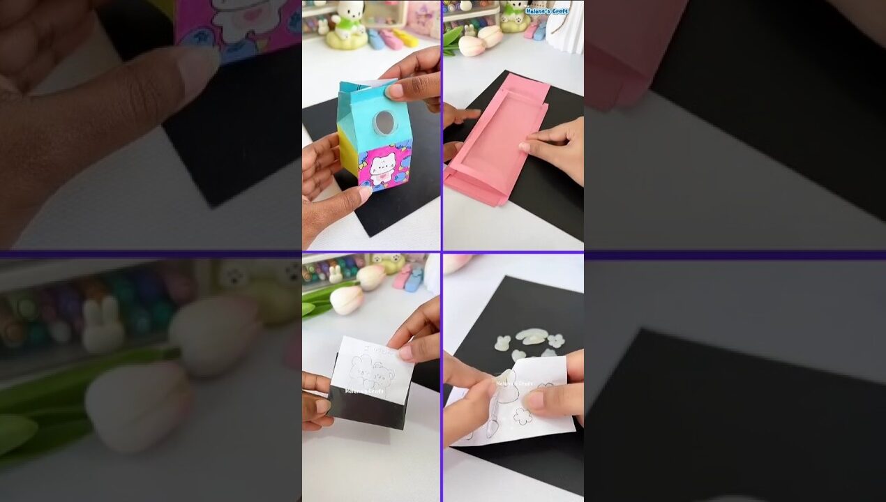 4 Creative Craft Ideas 🤩 #diy #shorts #craft #helenascraft #diyideas