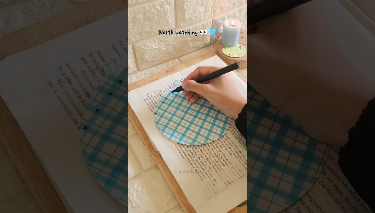 I tried a random paper trick… and wow 😍