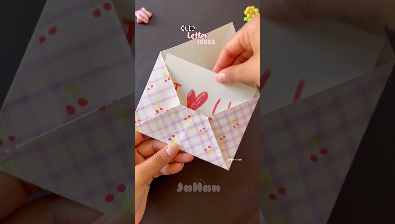 Make this envelope in 2 minutes ✂️ #diy #craft #shortvideo