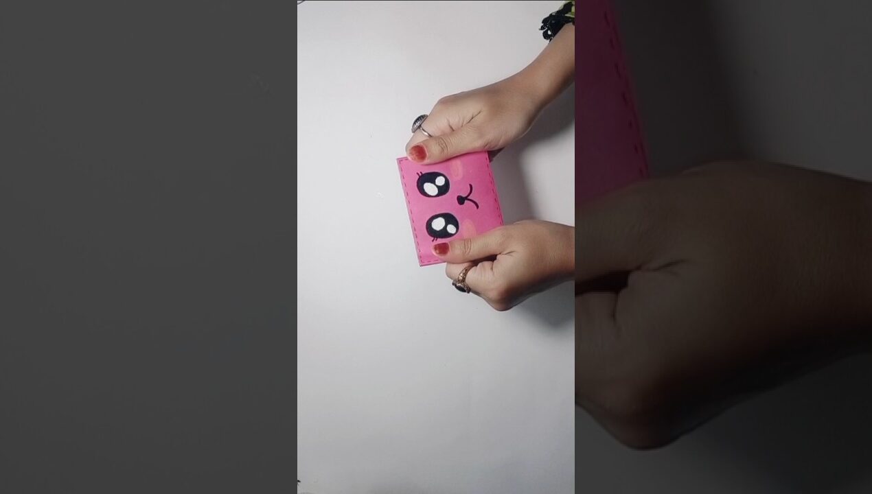 DIY Paper Wallet ✨❤️#shorts