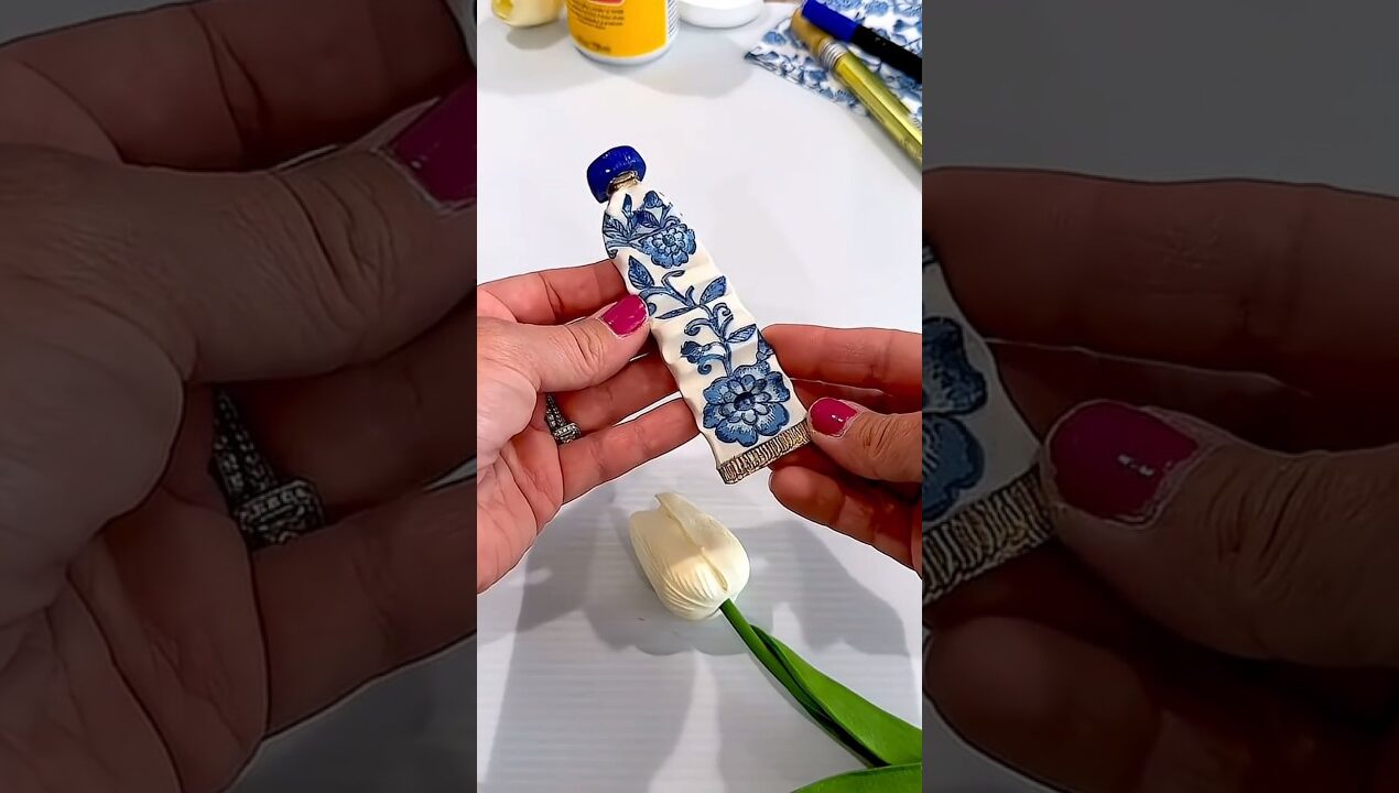 Clay + napkin → DIY decor magic✨ #short #gavinefaster #diy #decor #magic