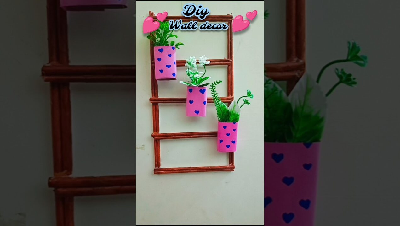Diy easy wall decor🥰 #short #matchbox craft ideas #shortviral #papercraft #diy #craft #diy & craft