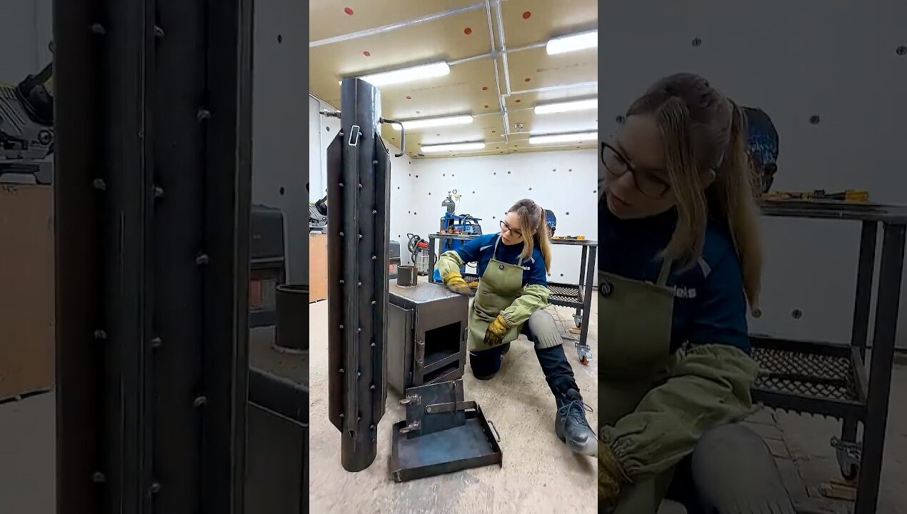 Чудо-ПЕЧЬ для ГАРАЖА! Как тебе результат? #diy #сварка #tools #3dprinting