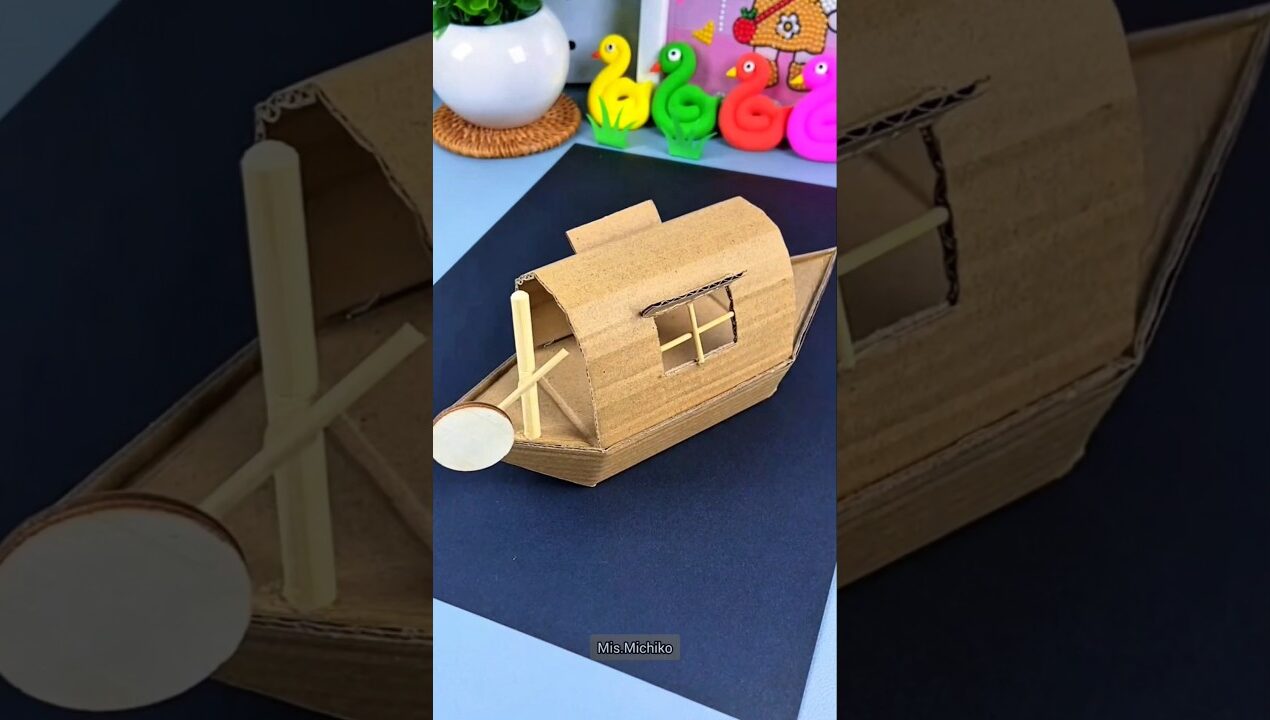 Diy paper Look ⛵ craft #diy #papercraft #origami #ytshorts #trending #shortsfeed #heenacraft_and_art