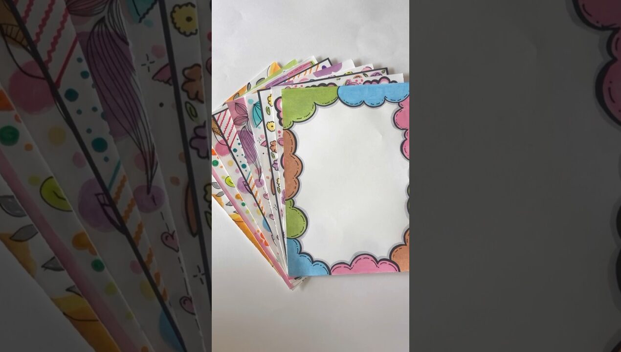 🌸Beautiful front page designs🌻 School project ideas. #frontpagedesign  #schoolproject #borderdesign