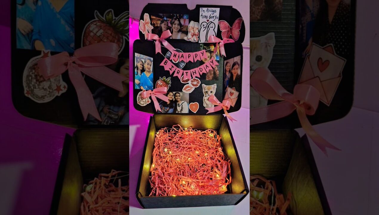 DIY gift hamper box❤️✨️#shorts #ytshorts #trendingnow #gift #giftideas #bestfriend