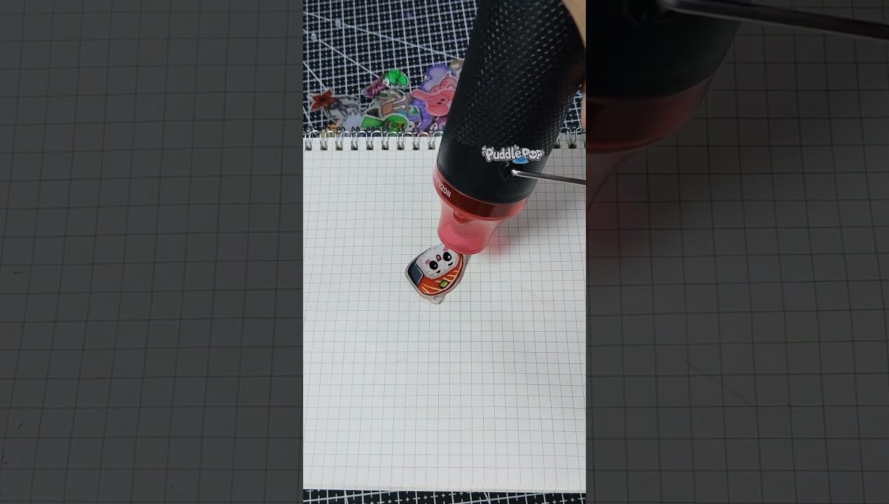 cute sushi 🍣 #shrinkydinks #shrinkplastic #art #diycraft #diy #shorts