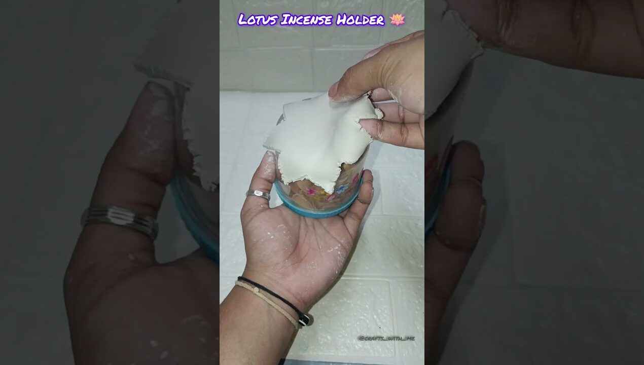 DIY Incense Holder#viral#diy#craft#ytshorts@rimadas6422