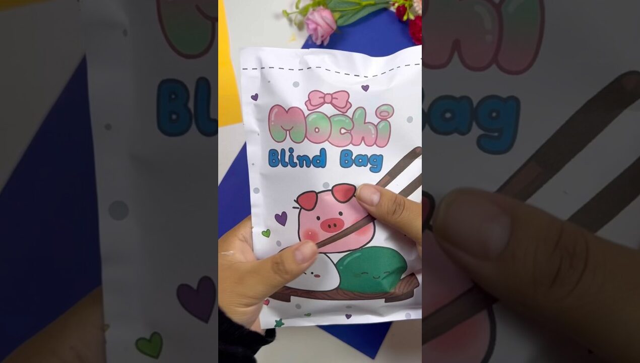 Which Mochi did I get? 🍬 DIY Blind Bag ASMR #shorts #diy #kawaii