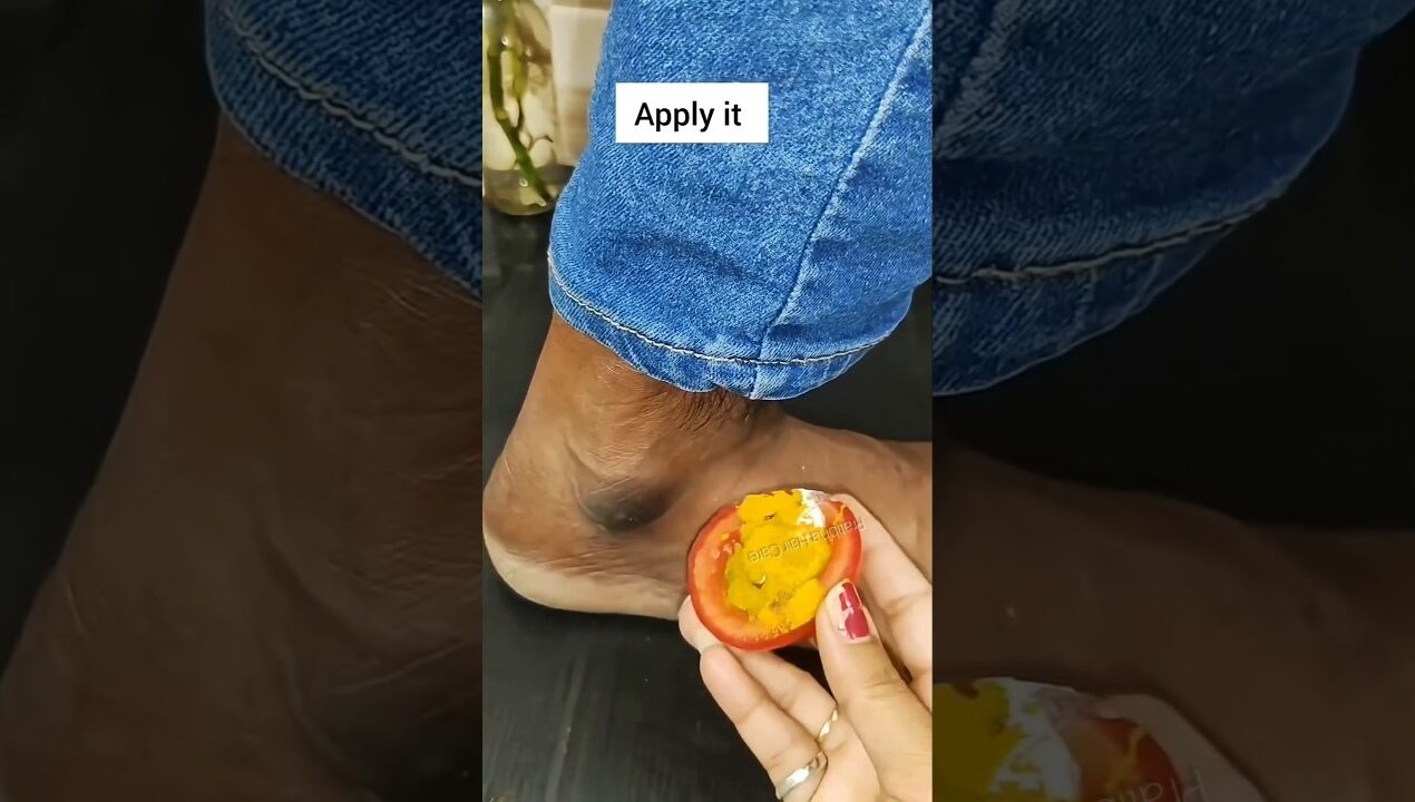 🔥🍅DIY Pedicure at Home | Get Soft, Clean & Glowing Feet Naturally#glowup#ytshorts#fyp#diy#pedicureat