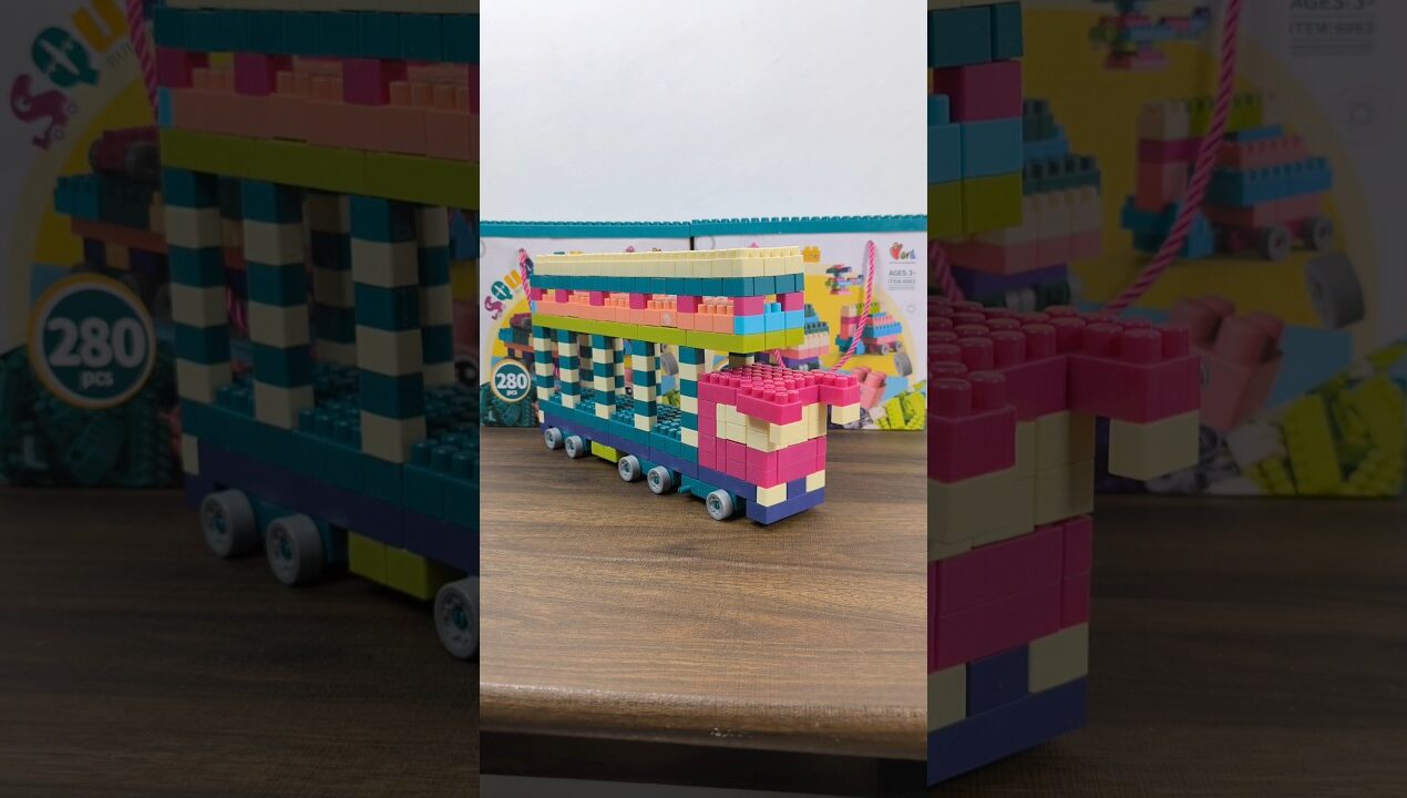 Buat Mobil Bawa Mobil (Car Carrier) Dari Balok Susun #buildingblocks #diy