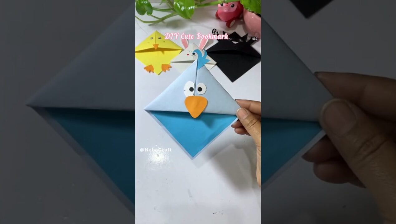 DIY Easy Cute Bookmark idea #diy #craft #handmade #tutorial