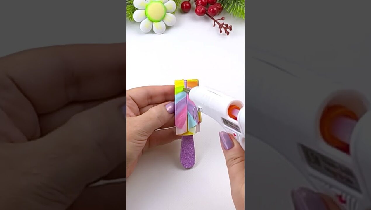 Simple Paper Craft You Can Make with Cupcake Liners #Shorts #DIY #Craft