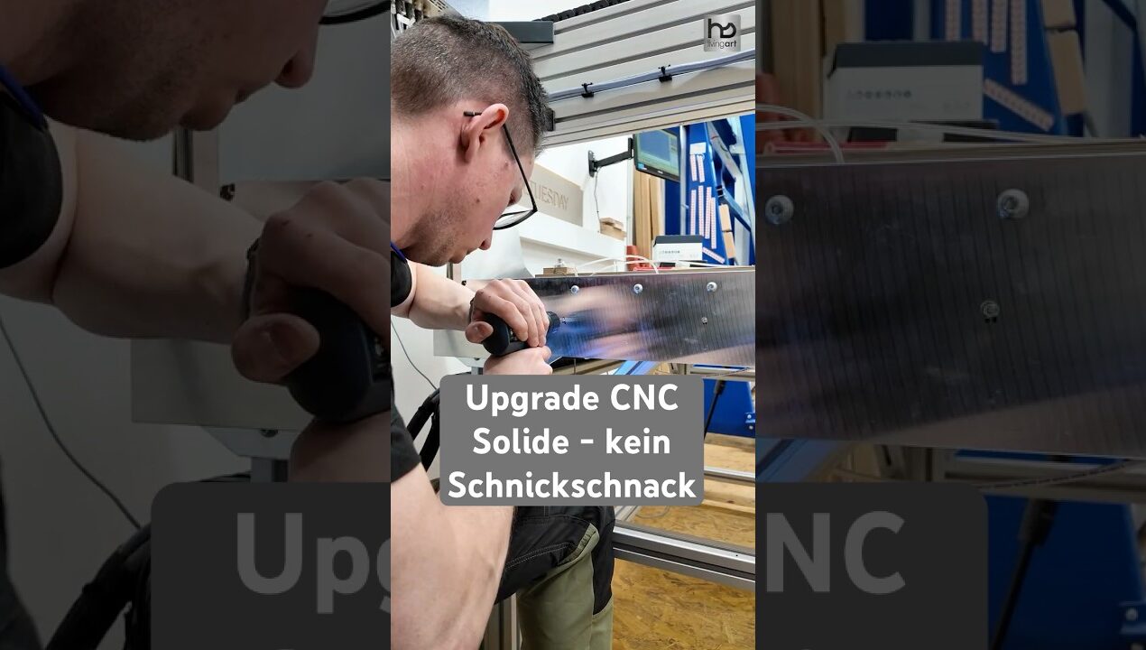 Upgrade CNC – kein High End sondern solide #cnc #upgrade #woodworking #diy #tools #werbung