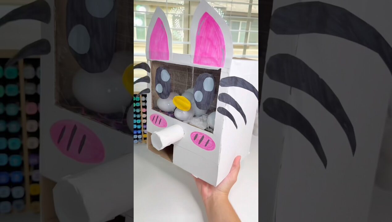 ✨DIY Vending Machine😽!? #papercraft #cutecrafts #diycrafts #diy #crafts