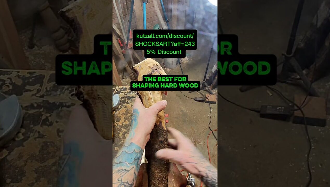 the best way to shape hard wood @KutzallTools  #woodworking #diy #kutzall